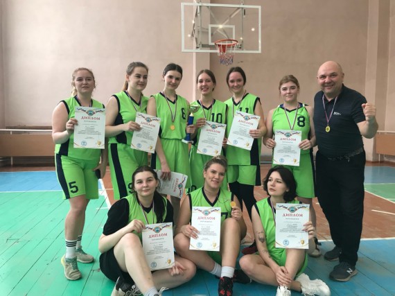 Сборная техникума &ndash; Чемпион Спартакиады г. Барнаула по баскетболу