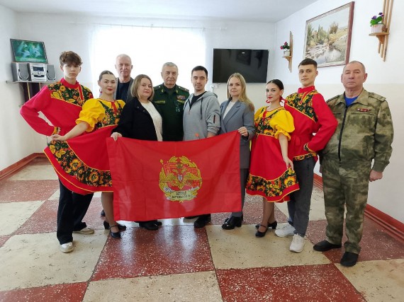 Творческая лаборатория Совета соуправления техникума стала участником концерта, посвященного Новому году