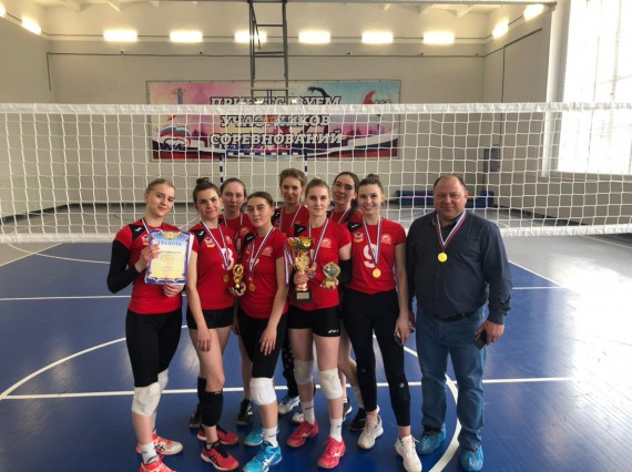 Сборная Барнаульского кооперативного техникума &ndash; чемпион Женской волейбольной лиги 2021-2022